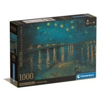Puzzle 1000 el. Compact. Museum. Orsay. Van. Gogh. Clementoni