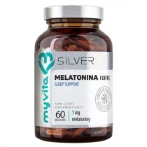 Myvita. Silver. Melatonina. Forte - suplement diety 60 kaps.