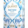 Pukka. Herbs − PUKKA FEEL NEW BIO, herbata ziołowa − 20 saszetek