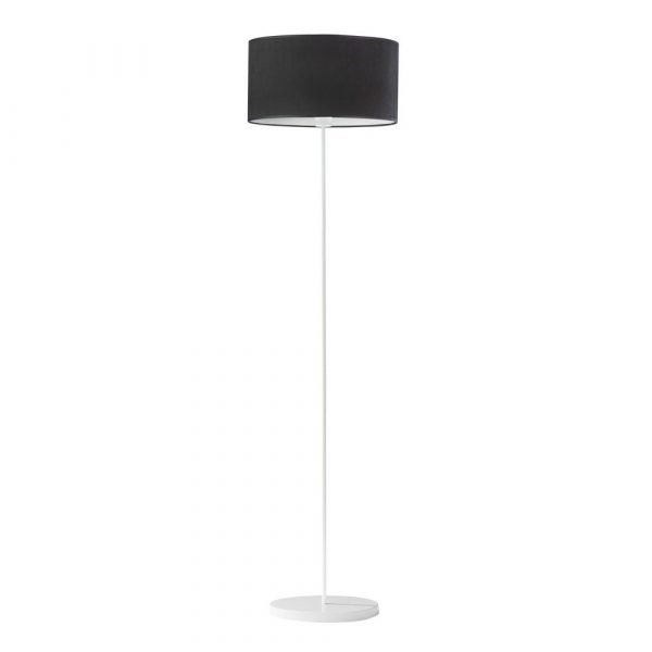 Lampa do salonu, Werona velur, 40x156 cm, czarny klosz
