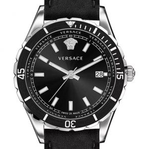 Zegarek marki. Versace model. VE3A00120 kolor. Czarny. Akcesoria męski. Sezon: Cały rok