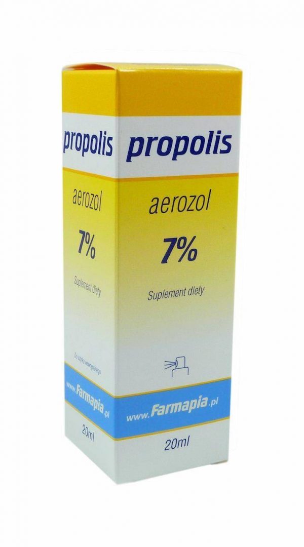 Propolis aerozol 7% 20ml. FARMAPIA