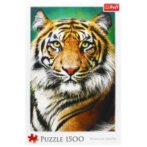 Puzzle 1500 el. Portret tygrysa. Trefl