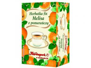 Herbapol – Herbatka fix, Melisa z pomarańczą – 20 saszetek