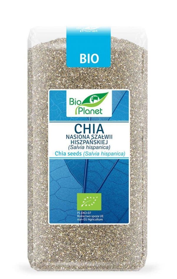 Bio. Planet − Chia, nasiona szałwii hiszpańskiej. BIO − 400 g[=]