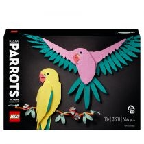 LEGO Art. Kolekcja zwierząt — papugi ary 31211