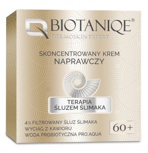 Biotaniqe - Terapia Śluzem Ślimaka, Skoncentrowany. Krem. Naprawczy 60+ - 50 ml