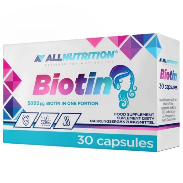 Allnutrition − Biotin 5 mg − 30 kaps.