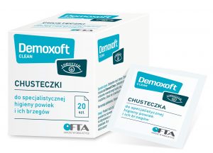 Verco – Demoxoft. Clean, chusteczki do powiek – 20 sztuk
