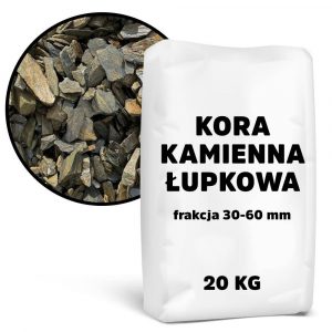 Kora. Kamienna Łupkowa 30-60 mm – 20 kg