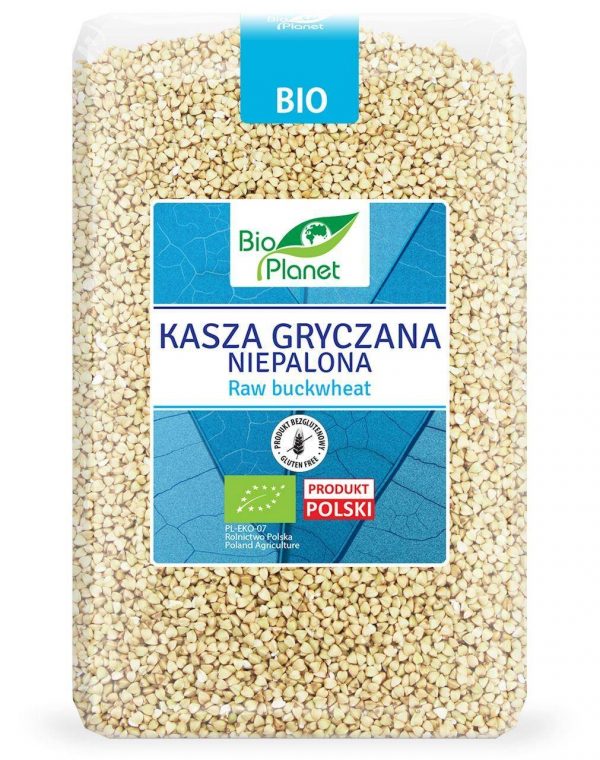 Bio. Planet - Kasza gryczana niepalona bezglutenowa. Bio - 2 kg