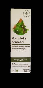 Aura. Herbals-Orzech kompleks krople, Walnut natural. Complex 50ml