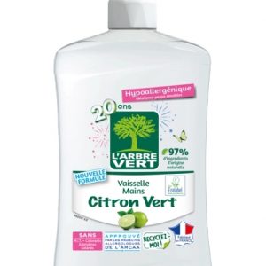 L'ARBRE VERT - Citron. Koncentrat do mycia naczyń o zapachu cytrynowym - 500ml