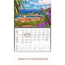 Wokół Nas. Kalendarz 2024 jednodzielny wyspa