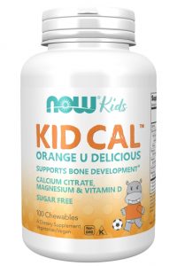 Now - Kid cal witaminy dla dzieci - 100 tab