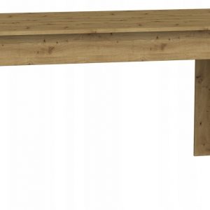 Stół do jadalni, kuchni, madras, 160x80x75 cm, dąb artisan