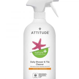 Attitude − Skórka. Cytrynowa, płyn do czyszczenia prysznica − 800 ml