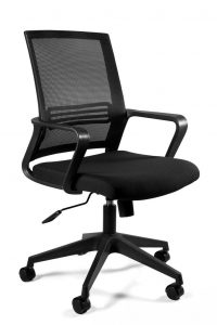Fotel biurowy, krzesło, Play, czarny