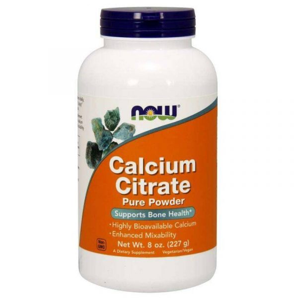 Calcium. Citrate - Cytrynian. Wapnia (227 g)