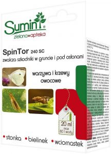 Spin. Tor 240 SC – Zwalcza. Szkodniki. Warzyw i. Owoców – 50 ml. Sumin
