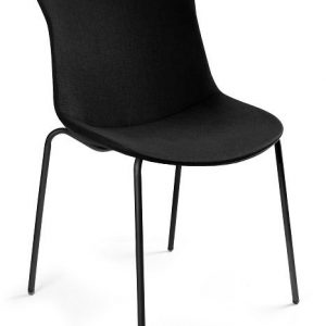 Krzesło do jadalni, salonu, easy ar, czarne