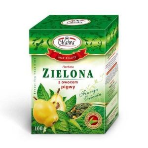 Herbata zielona z owocem pigwy 100g. MALWA