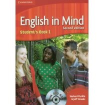English in. Mind. Second. Edition 1. Student's. Book with. DVD-ROM