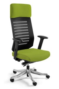 Fotel ergonomiczny do biura, Velo, olive