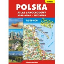 Polska. Atlas samochodowy 1:500 000