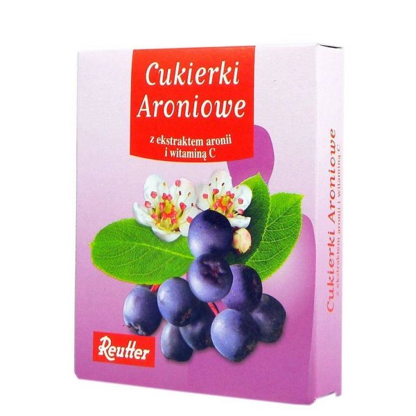 Reutter − Cukierki aroniowe i wit. C − 50 g[=]