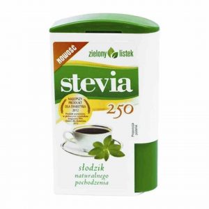 Zielony. Listek - Stevia - 250 tabl.