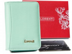 Skórzany damski portfel. Lorenti 5157-SH-N RFID