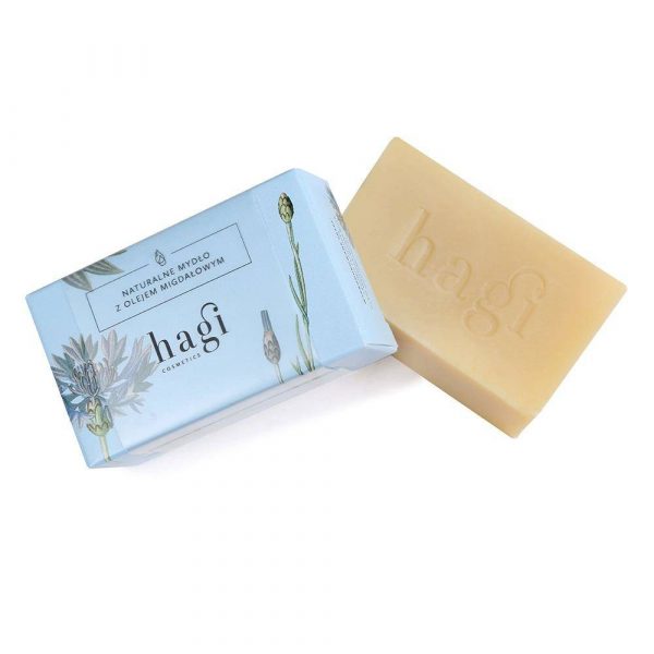 Hagi − Naturalne mydło z olejem migdałowym − 100 g[=]