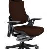 Fotel gabinetowy, ergonomiczny, Wau, BL406, cocoa, czarny