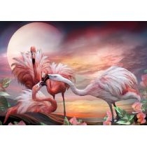 Diamentowa mozaika - Flamingi gody. Norimpex