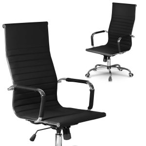 Fotel biurowy, nowoczesny, Sofotel, 49x52x114 cm, czarny