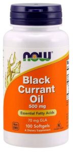 Black. Currant. Oil - Olej z. Czarnej. Porzeczki 500 mg (100 kaps.)