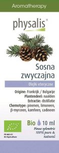 Physalis − Sosna zwyczajna, olejek eteryczny. BIO − 10 ml
