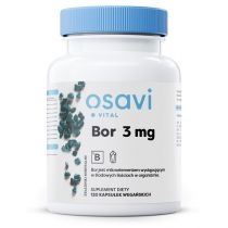 Osavi. Bor 3 mg. Suplement diety 120 kaps.