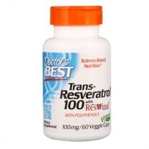 Doctors. Best. Trans-Resveratrol 100 mg + Polifenole 80 mg. Suplement diety 60 kaps.
