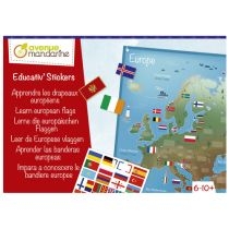 Zestaw edukacyjny. Poznaj europejskie flagi