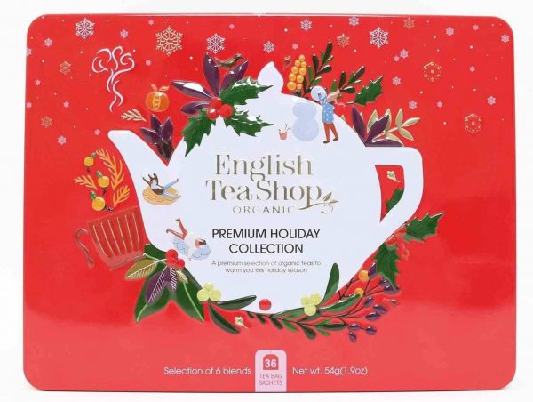 English. Tea. Shop, Herbata. BIO RED TIN