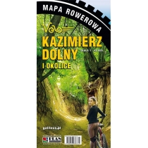 Mapa rowerowa - Kazimierz. Dolny. Velo
