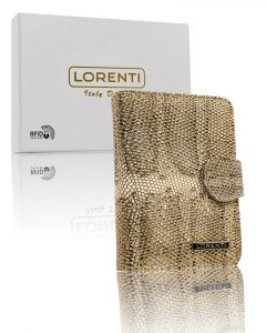 Skórzany damski portfel. Lorenti 76115-SK RFID