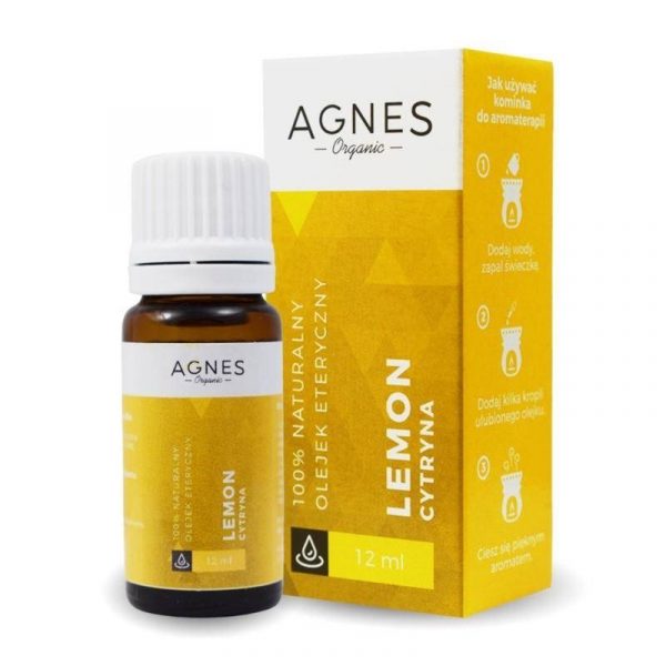 Agnes. Organic. Cytryna olejek eteryczny 12 ml