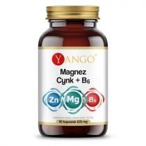 Yango. Magnez + Cynk + B6 Suplement diety 90 kaps.