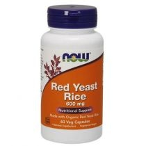 Now. Foods. Red. Yeast. Rice 600 mg. Suplement diety 60 kaps.