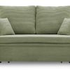 Sofa z funkcją spania, Dorma, 148x86x80 cm, oliwkowy