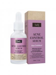 La. Q − N03 Acne. Control. Serum, aktywne serum normalizująco - przeciwzmarszczkowe − 30 ml