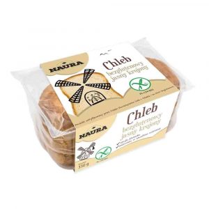 Naura − Chleb bezglutenowy jasny krojony − 350 g[=]